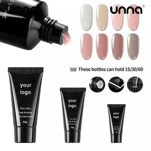 聚凝胶指甲 UNNA 60ml 粉色透明聚凝胶指甲延长